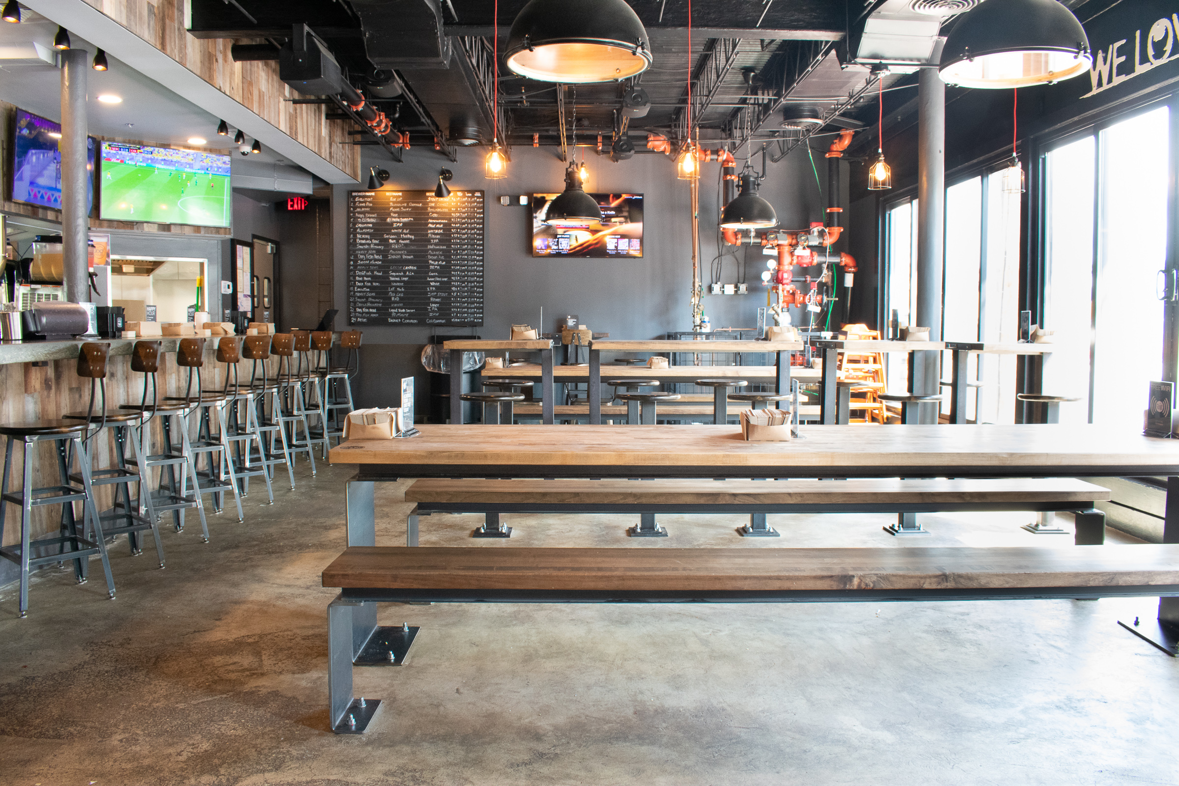 Dog Haus Interior