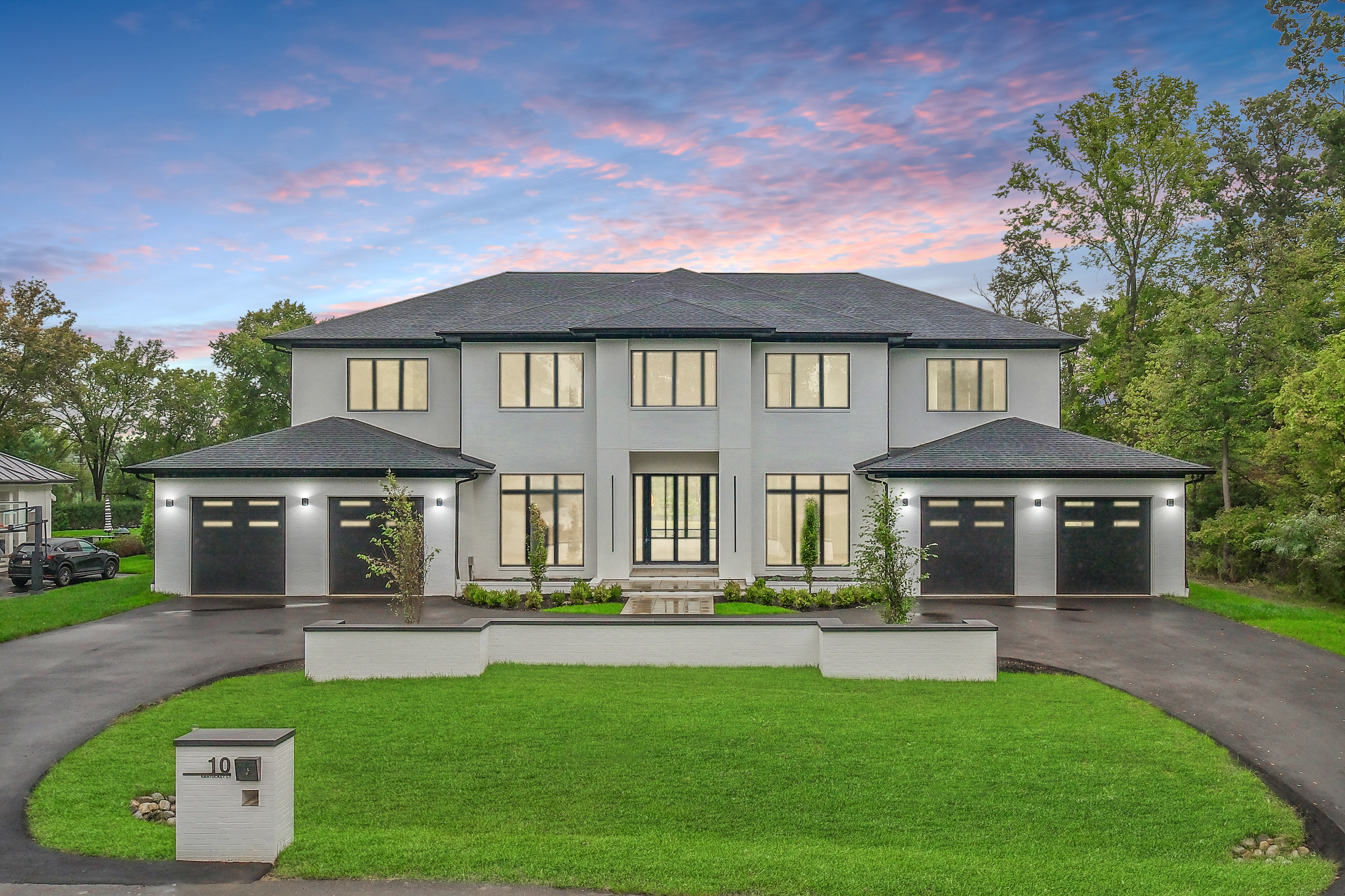 Potomac House — Twilight Exterior